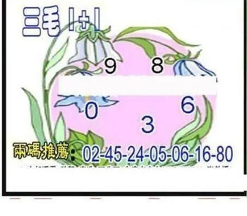 26094期: 三毛3D精品图谜