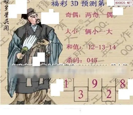 25153期: 大兵福彩3D黄金报图版