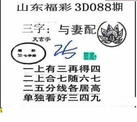 24088期: 三毛3D精品图谜