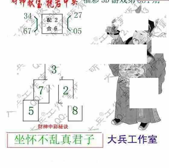 25051期: 大兵福彩3D黄金报图版