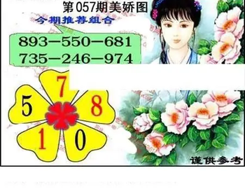 福彩3D 26057期佐罗图一掌经预测图