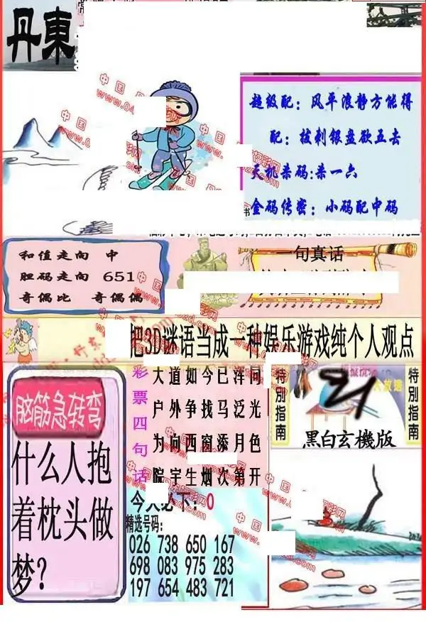 25287期: 福彩3D丹东全图分析