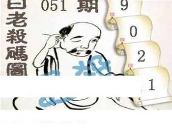 26051期: 白老3D杀码图版