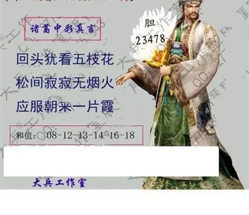 26073期: 大兵福彩3D黄金报图版