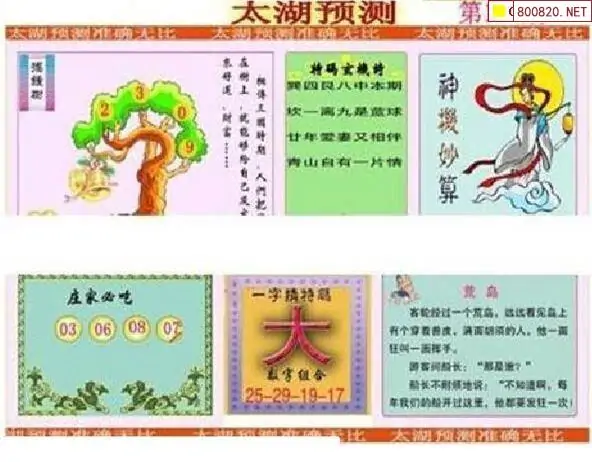 25176期: 太湖图福彩3D精品预测