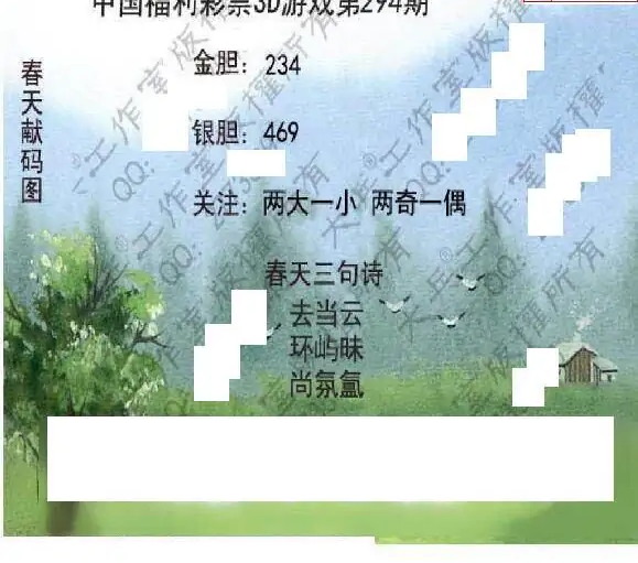 25294期: 大兵福彩3D黄金报图版