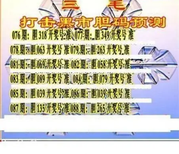 26088期: 三毛3D精品图谜