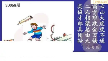 福彩3D26058期天中全套预测分析图