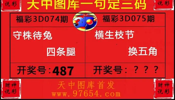 26075期: 财神说彩3D全套图版