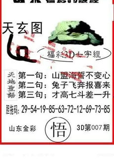 26007期: 福彩3D丹东全图分析