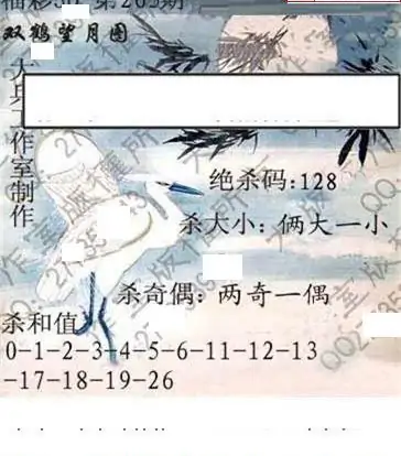 25265期: 大兵福彩3D黄金报图版