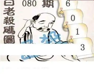 25080期: 白老3D杀码图版