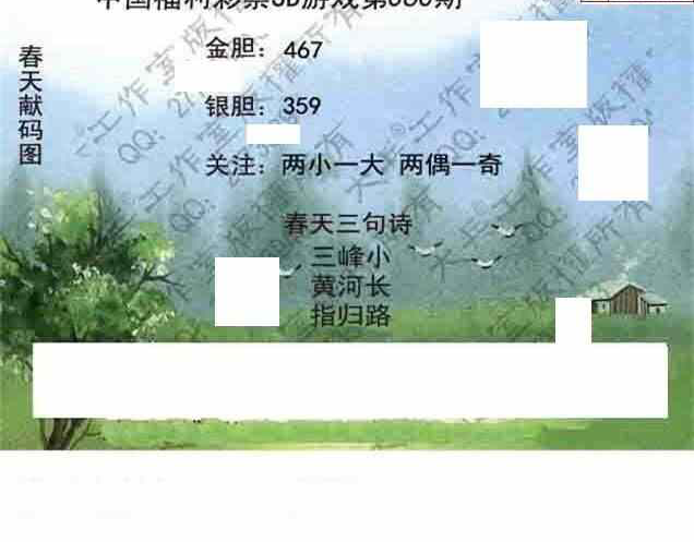 25060期: 大兵福彩3D黄金报图版