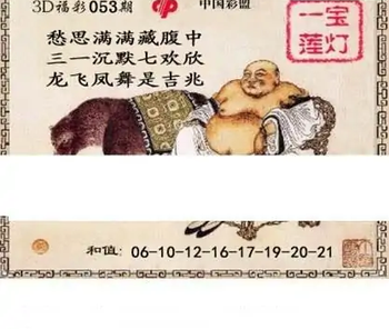福彩3D26053期天中全套预测分析图