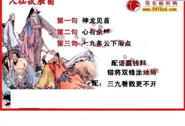 25071期: 福彩3D丹东全图分析