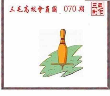 24070期: 三毛3D精品图谜
