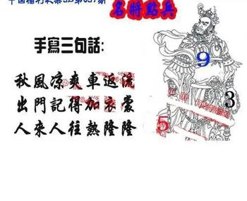 26057期: 福彩3D丹东全图分析