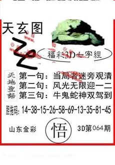 26064期: 福彩3D丹东全图分析