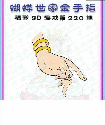 24220期: 3D蝴蝶世家蝴蝶彩图