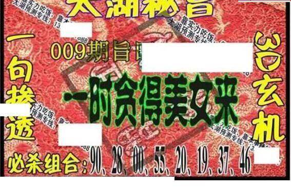 25009期: 太湖图福彩3D精品预测