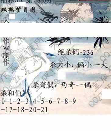 24285期: 大兵福彩3D黄金报图版