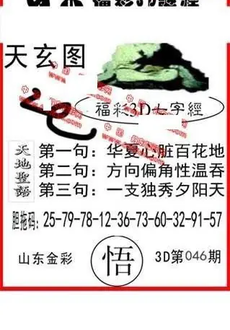 26046期: 福彩3D丹东全图分析