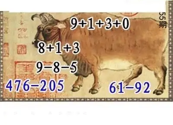 福彩3D26055期天中全套预测分析图