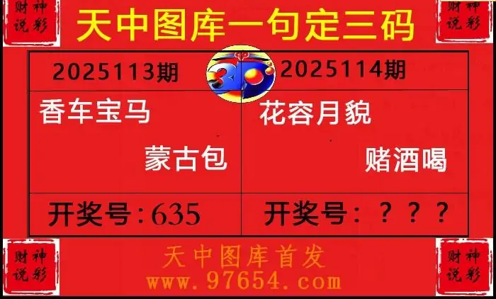 25114期: 财神说彩3D全套图版