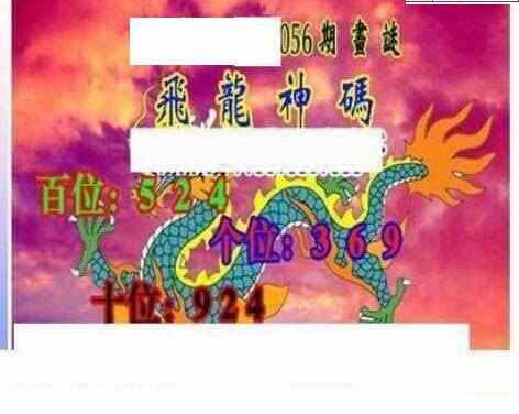 25056期: 三毛3D精品图谜