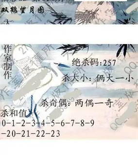 26057期: 大兵福彩3D黄金报图版