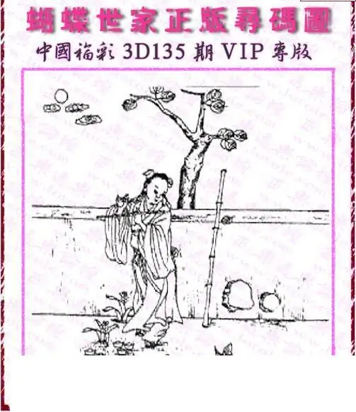 25135期: 3D蝴蝶世家蝴蝶彩图