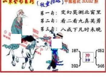26092期: 福彩3D丹东全图分析