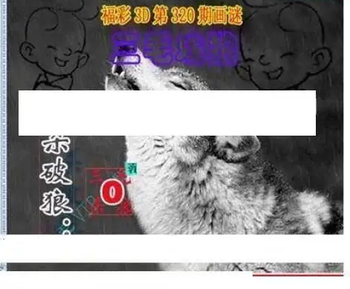 25320期: 三毛3D精品图谜