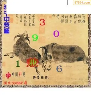 福彩3D26067期天中全套预测分析图