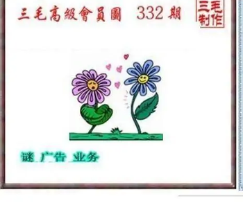 25332期: 三毛3D精品图谜