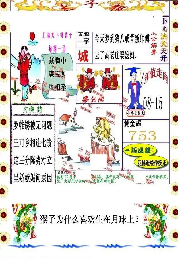 25293期: 福彩3D丹东全图分析