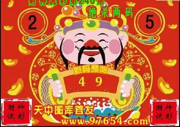 25240期: 财神说彩3D全套图版