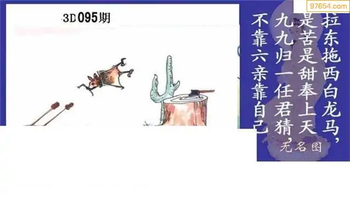 福彩3D26095期天中全套预测分析图