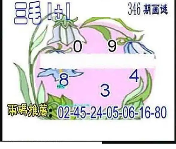 25346期: 三毛3D精品图谜