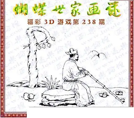 25238期: 3D蝴蝶世家蝴蝶彩图