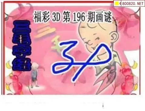 25196期: 三毛3D精品图谜