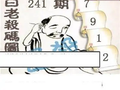 25241期: 白老3D杀码图版