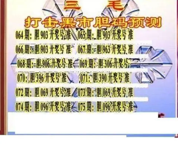 26075期: 三毛3D精品图谜