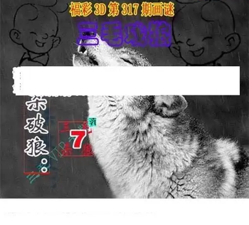 25317期: 三毛3D精品图谜