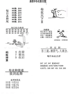 26008期: 福彩3D全套图版参考