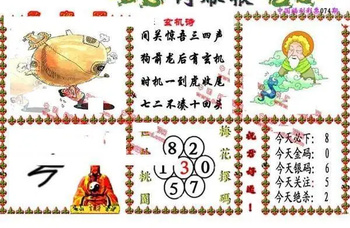 26074期: 福彩3D丹东全图分析