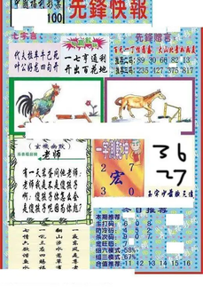 26100期: 福彩3D丹东全图分析