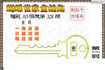 25328期: 3D蝴蝶世家蝴蝶彩图