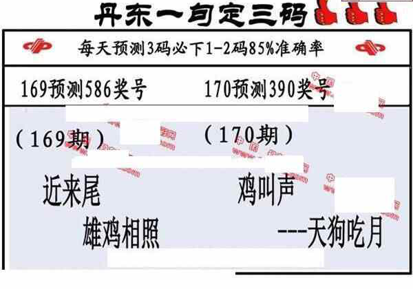 24170期: 福彩3D丹东全图分析