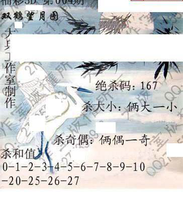 25004期: 大兵福彩3D黄金报图版